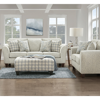 Rent Affordable Lyla Doe Sofa & Loveseat | Living Rooms Furniture ...