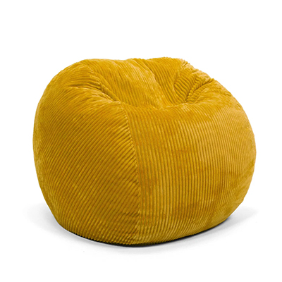 Full Saffron Plus Cord Bean Bag