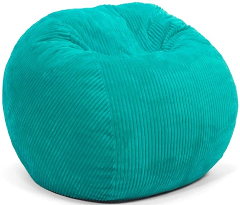 Full Plush Convertible Beanbag- Cyan Teal