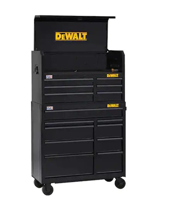 41in Tool Chest Rolling Cabinet Combo - Black