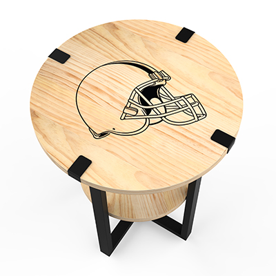 Cleveland Browns Side Table