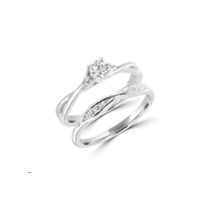 10K 1/3cttw Diamond Bridal Set