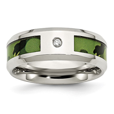 New Generations Camo Stainless Steel Band