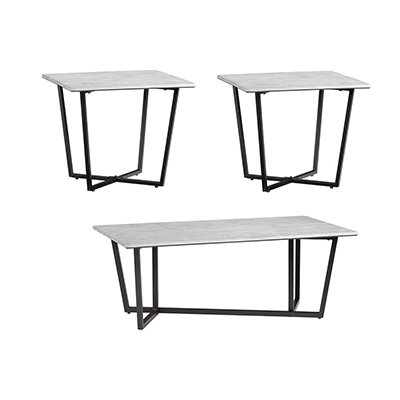 Wren 3pk Tables Industrial Gray