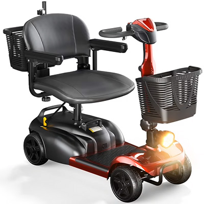 4 Wheel Mobility Scooter - Red