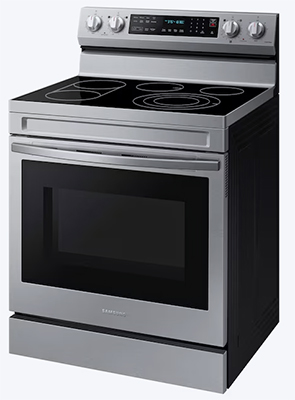 6.3 Electric Smooth Top Range-Stainless