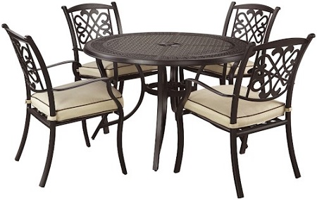 Rent Signature Design Round Patio Table With 4 Chairs P456 615