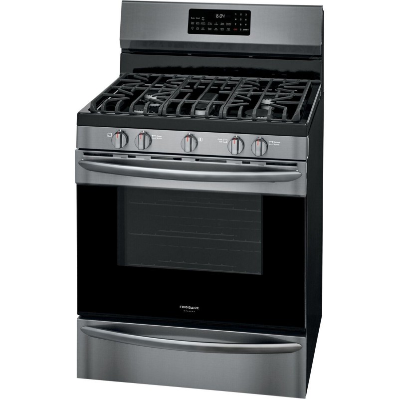 Rent Frigidaire 30" Gas Range with Air Fryer 5 elementTRAY Gas Ranges Appliances Rental