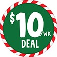 $10/wk deal