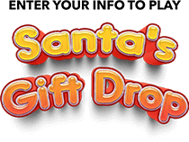 Enter your info to play Santa's gift drop!